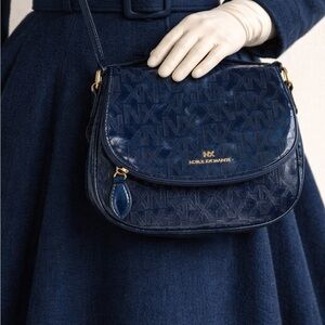 Navy Crossbody Shoulder Bag